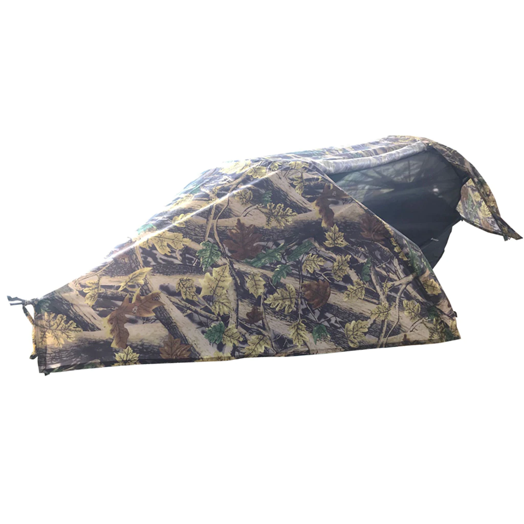 Cheap Goat Tents Camping Hammock with   Net and Rainfly Waterproof Cover Sleeping Swing Tent Bed Sleeping Pouch for Outdoor Backpacking Tents 